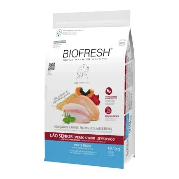 Racao Biofresh Caes Senior Racas Medias_10,1KG_LATERAL